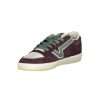 Purple Leather Men Sneaker - Image 3