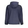 Sleek Soft Shell Hooded Jacket in Bold Blue - Image 2
