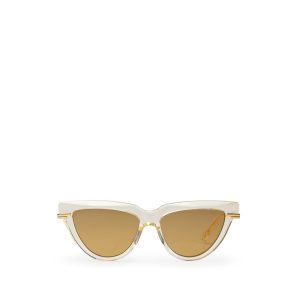 Beige Haircalf Sunglasses