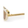 Beige Haircalf Sunglasses - Image 4