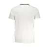 Sleek White Cotton Polo with Contrast Accents - Image 2
