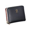Sleek Blue Multipurpose Wallet with Zip Closure - Image 3