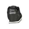 Elegant Black Embroidered Sneakers with Laces - Image 3