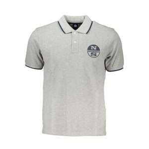 Brown Cotton Men Polo Shirt
