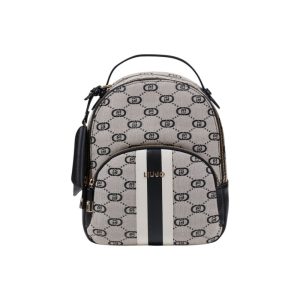 Black Polyester Backpack