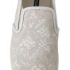Elegant Off White Loafers for Ladies - Image 4
