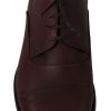 Elegant Bordeaux Leather Dress Shoes - Image 7