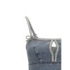 Denim mini Dress with pearls - Image 3
