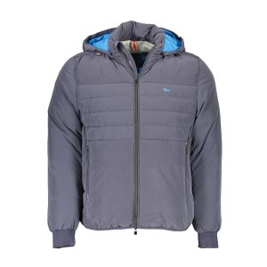 Blue Polyester Jacket