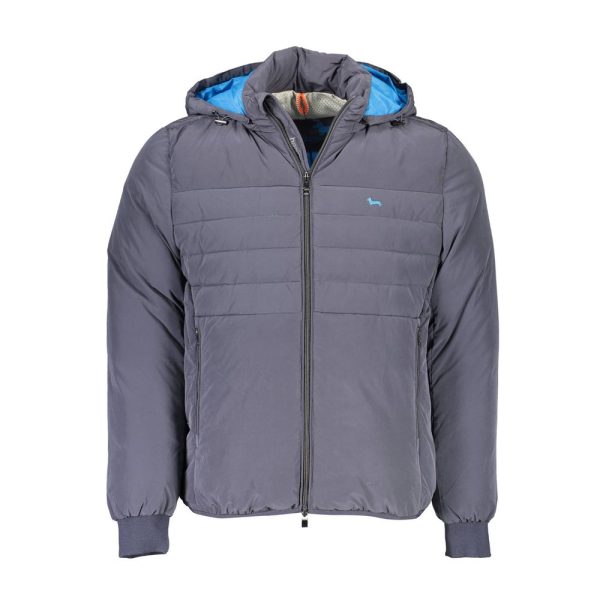Blue Polyester Jacket
