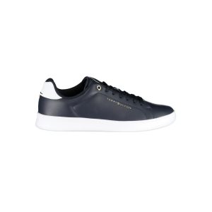 Blue Polyester Sneaker