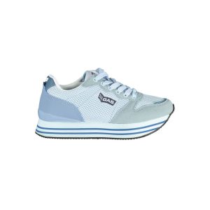 Blue Polyester Sneaker