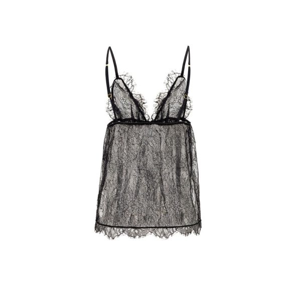 Black Polyamide Top - Image 2