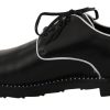 Elegant Black Leather Derby Dress Shoes - Image 6