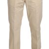 Beige Two-Piece Suit with Classic Elegance - Image 7