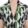 Glam Short Sleeve Plunging Neck Top - Image 5