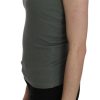 Chic Green Spaghetti Strap Casual Tank Top - Image 5
