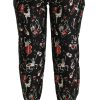 Sleek Silk Slim-Fit Mid-Waist Pants - Image 5