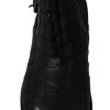 Elegant Derby Brogue Boots in Exotic Leather - Image 3