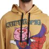 Exquisite Gold Hooded Cotton Sweater - Image 4