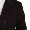 Elegant Bordeaux Taormina Cashmere Blazer - Image 5