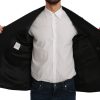 Elegant Black Slim Fit Formal Blazer - Image 4
