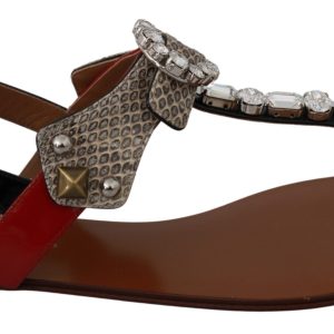Elegant Strappy Sandals with Exotic Charm