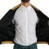 Multicolor Motive Bomber Style Jacket - Image 5