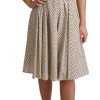 Elegant Polka Dot Sleeveless A-Line Dress - Image 2