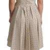 Elegant Polka Dot Sleeveless A-Line Dress - Image 4