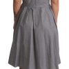 Sleeveless Geometric A-Line Dress - Image 4