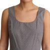 Sleeveless Geometric A-Line Dress - Image 5