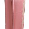 Silk Blend Satin Wide-Leg Pants in Pink - Image 2