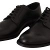 Elegant Black Derby Formal Shoes - Image 3