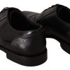 Elegant Black Derby Oxford Wingtips - Image 5