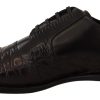 Elegant Black Derby Oxford Wingtips - Image 6