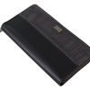 Elegant Textured Leather Zip-Around Wallet - Image 5