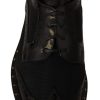 Elegant Gold-Trimmed Black Oxford Lace-Ups - Image 6
