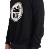 Regal Crown Motive Crewneck Sweater - Image 4