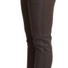 Chic Brown Slim-Fit Skinny Jeans - Image 2