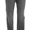 Chic Gray Mid Waist Straight Leg Jeans - Image 4