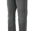 Chic Gray Mid Waist Straight Leg Jeans - Image 2