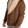 Elegant Double Breasted Shearling Jacket - Image 2