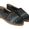 Elegant Woven Leather Espadrilles - Image 6