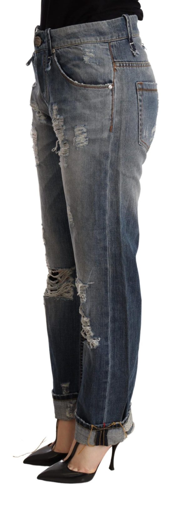 Authentic Mid Waist Baggy Denim Jeans - Image 2
