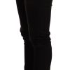 Elegant Slim Fit Black Denim - Image 2
