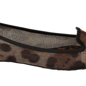 Elegant Leopard Print Flat Loafers