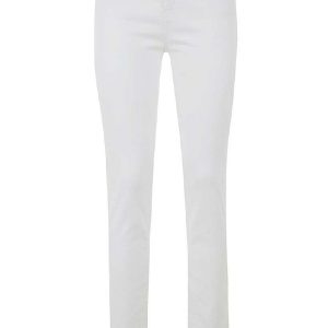White Cotton Women's Jeans
