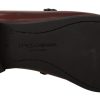 Elegant Bordeaux Leather Loafers - Image 2