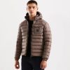 Beige Nylon Men Jacket - Image 3